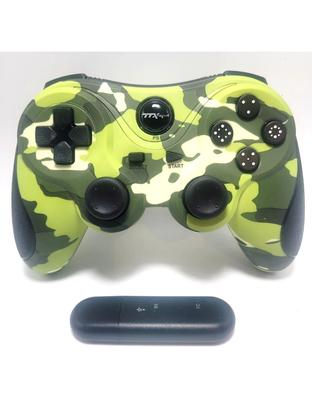 PlayStation 3 Wireless Controller for PS3  / PC / USB 2.4 Ghz - Camouflage